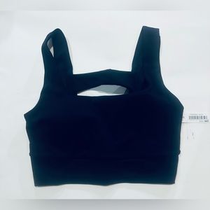 NWT - CORE IO Sports Bra - Black Size S